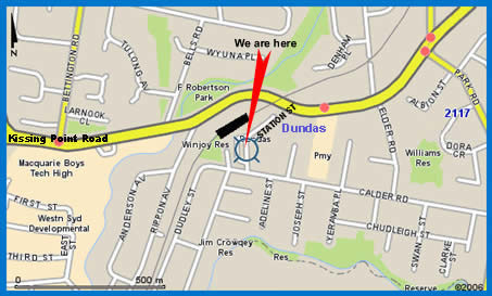 City West Accountants Location map